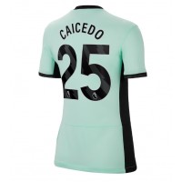 Billiga Chelsea Moises Caicedo #25 Tredje fotbollskläder Dam 2023-24 Kortärmad